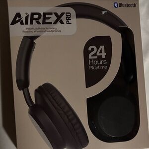 AiREX Pro Wireless Over-Ear Headphones — Black